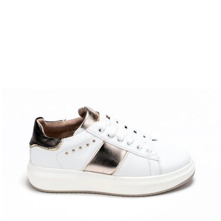 Alternative view of Ženske plitke patike Roberto-Serpentini-8300 bele ravne